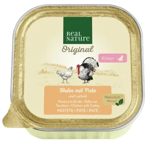 REAL NATURE Kitten Paté Huhn 100 g Billig